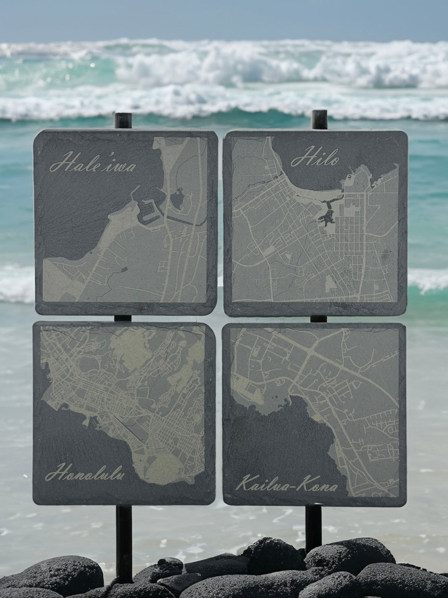 Island City Coaster set