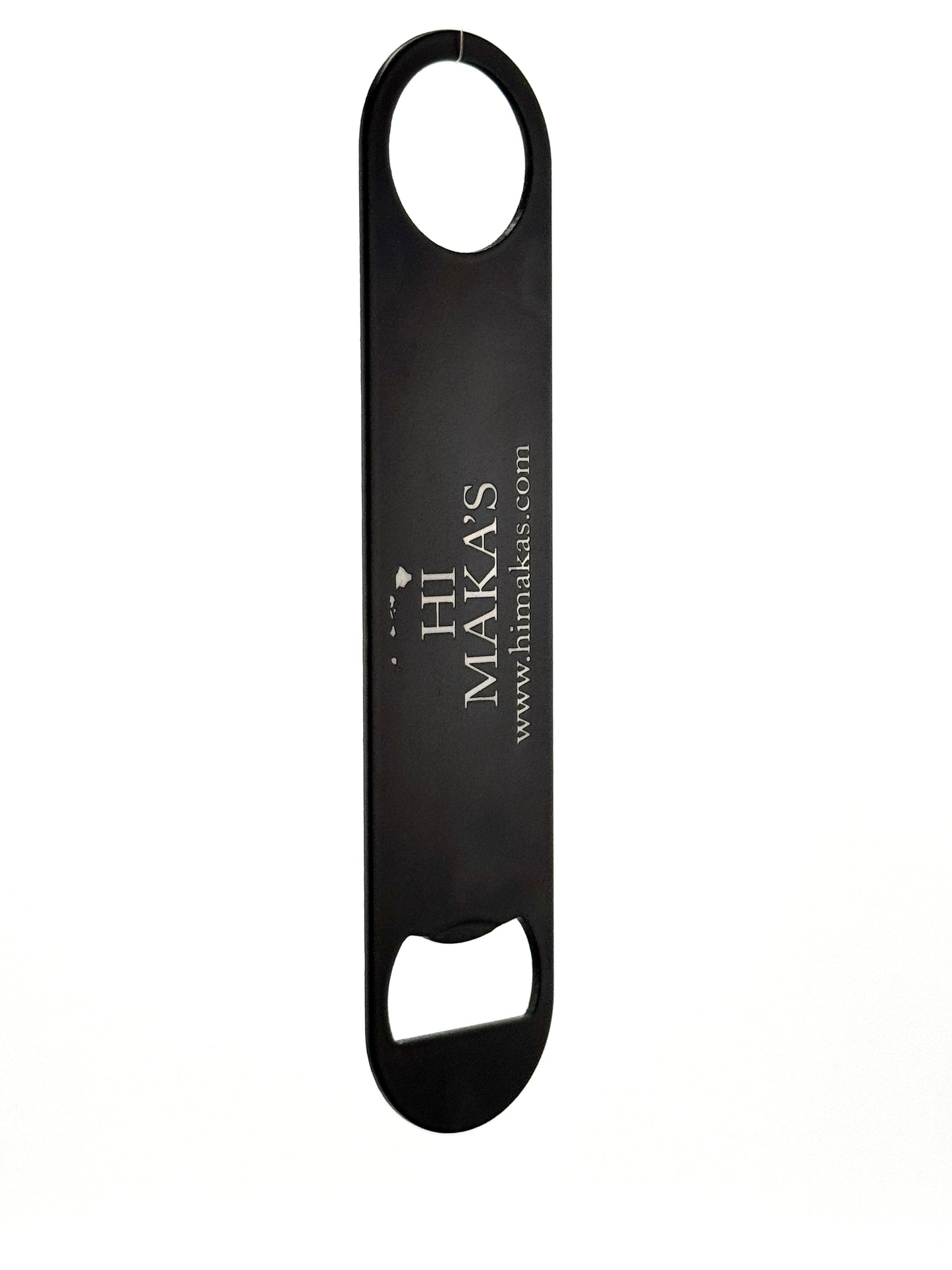 Hawaiian Style Bottle Opener Stainless Steel Engraved