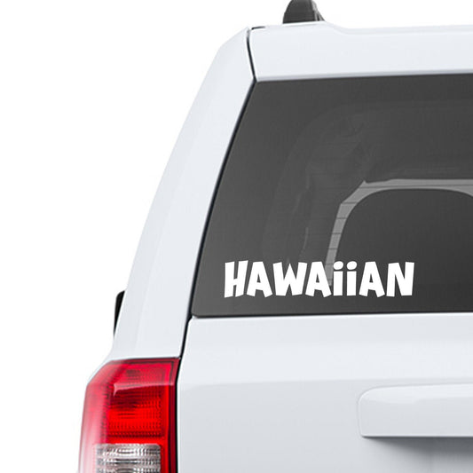 Hawaiian Decal Stickah