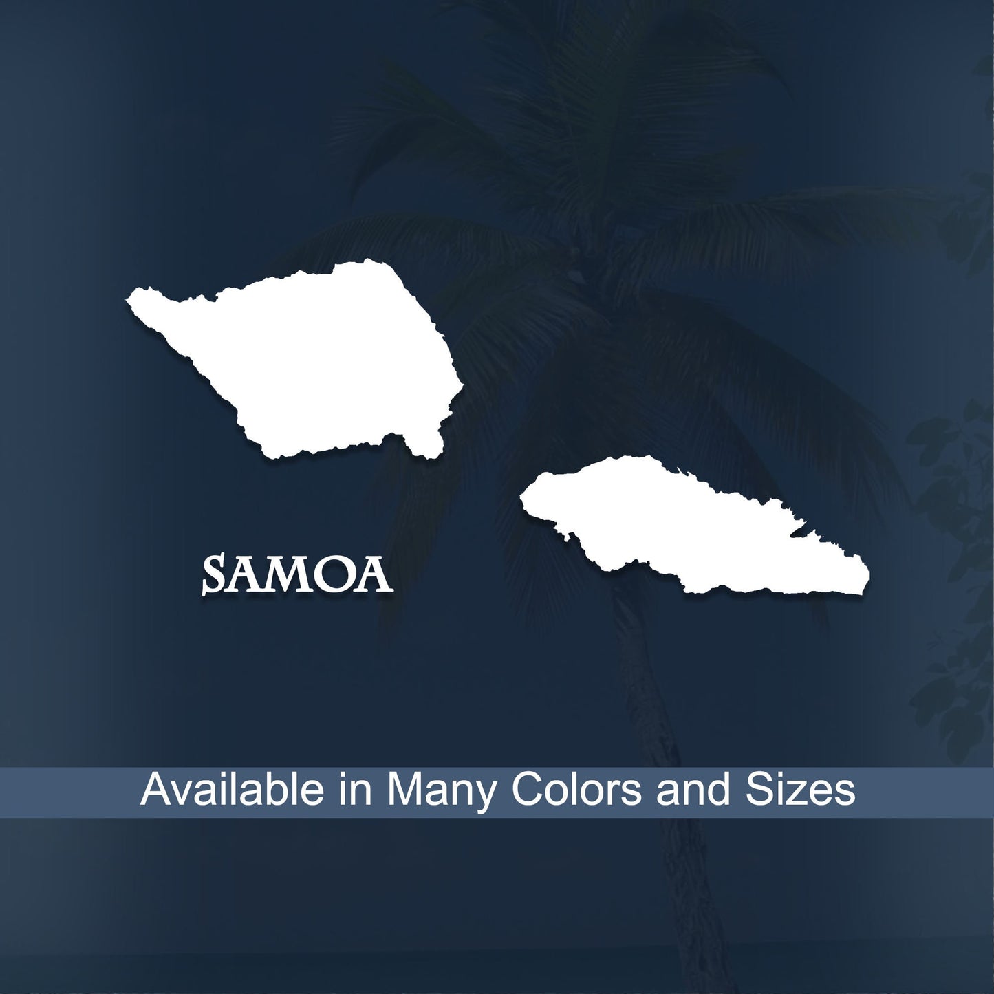 Samoan Islands Decal