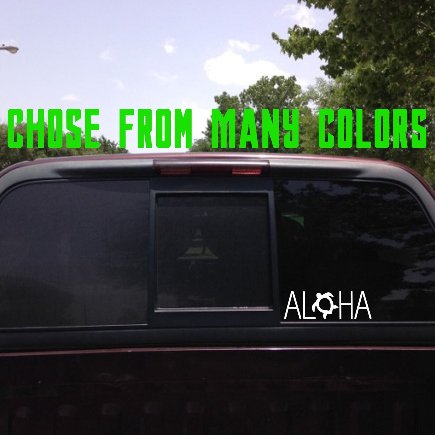 Aloha Decal