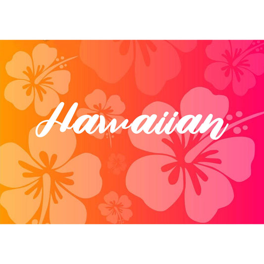 Hawaiian Decal