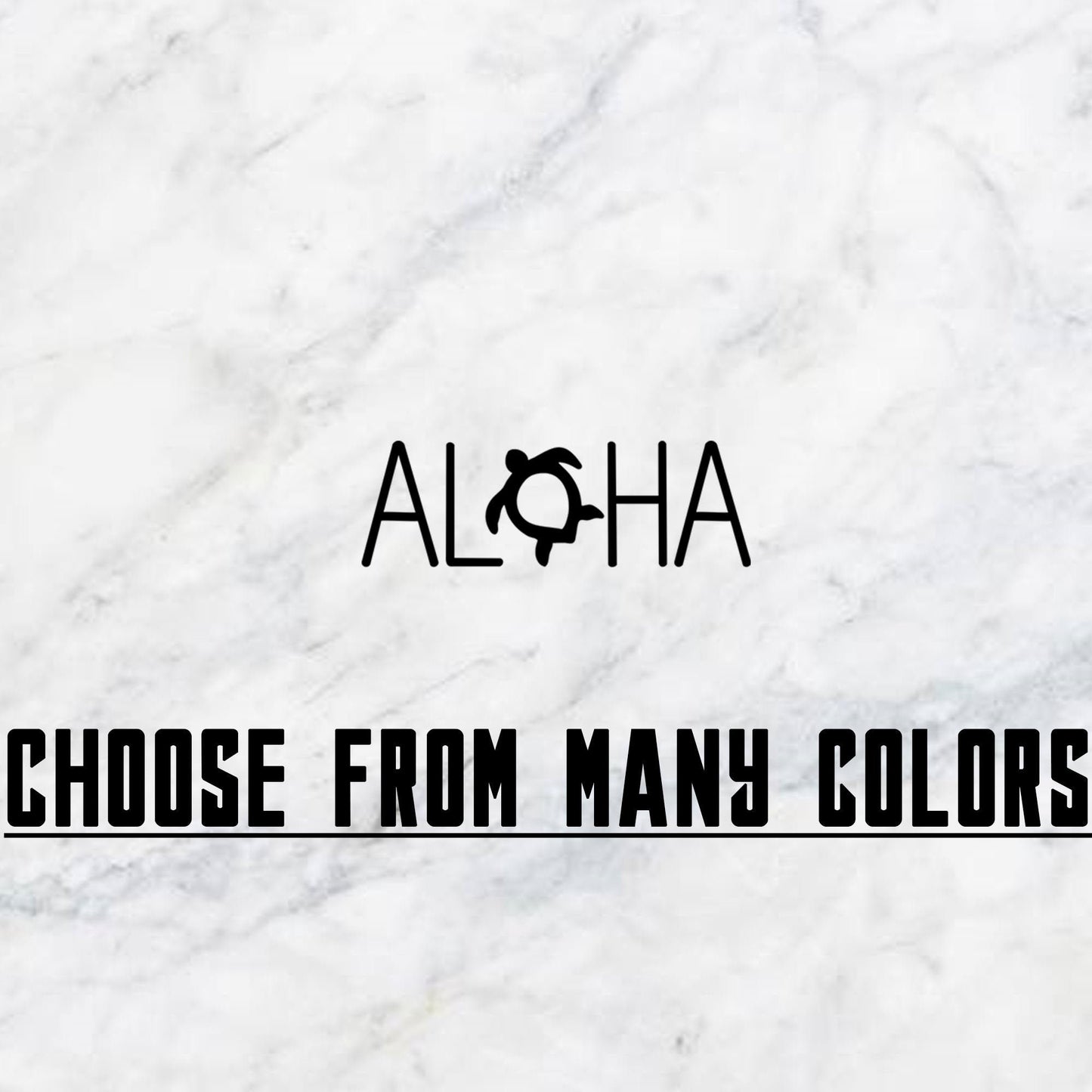 Aloha Decal