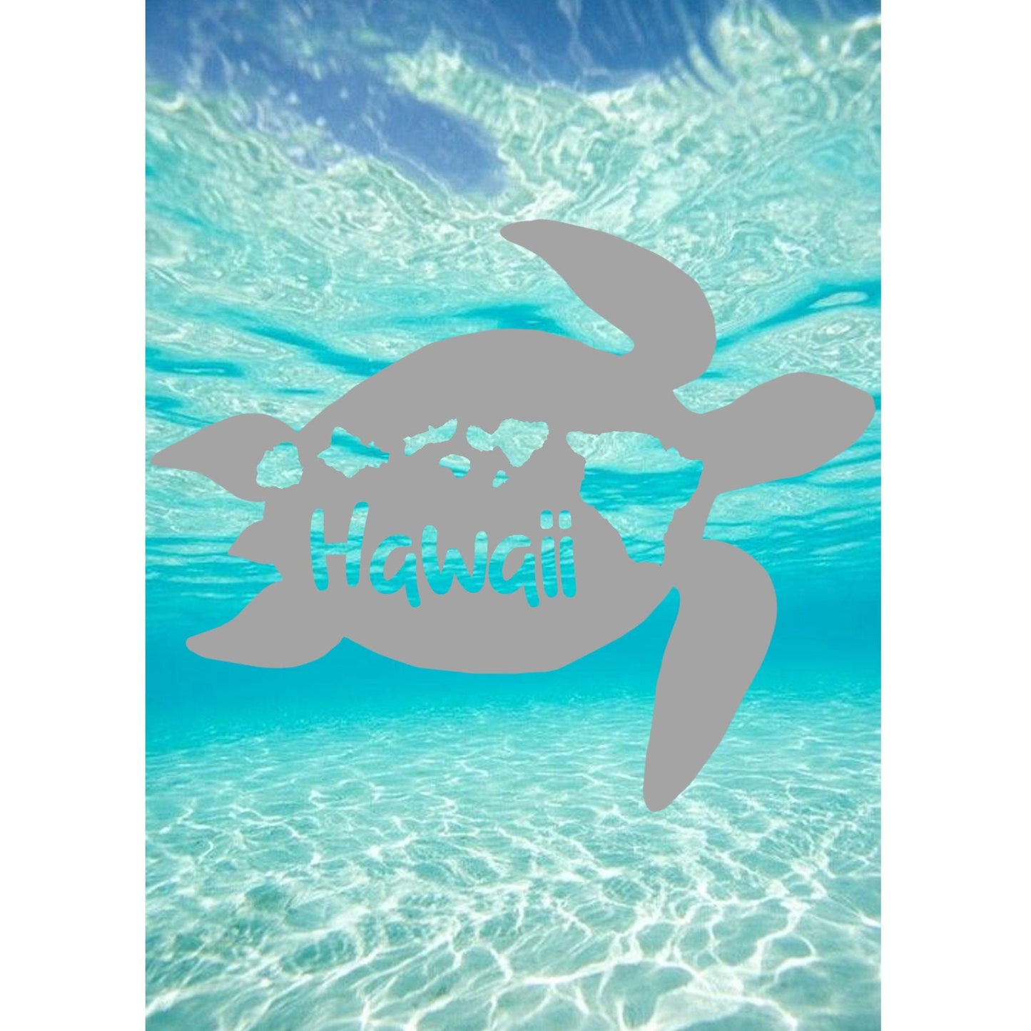 Hawaiian Honu Decal