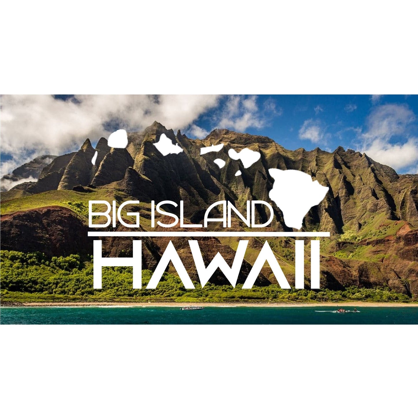 Big Island of Hawaii Decal