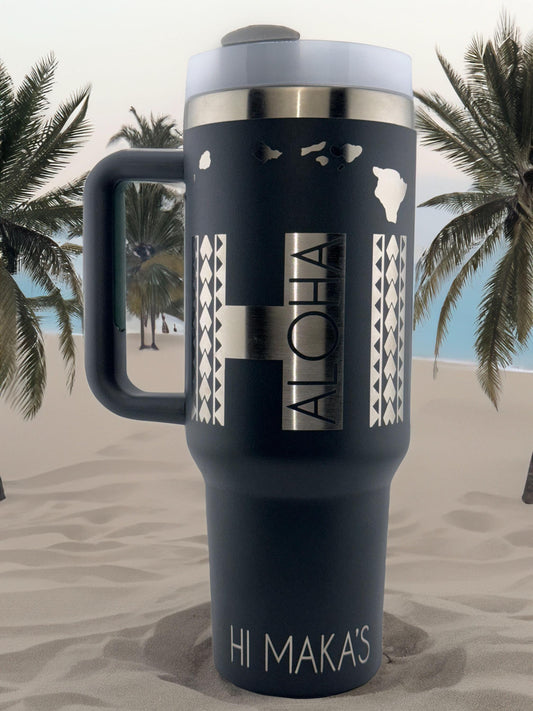 Aloha Hawaii 40oz Tumbler