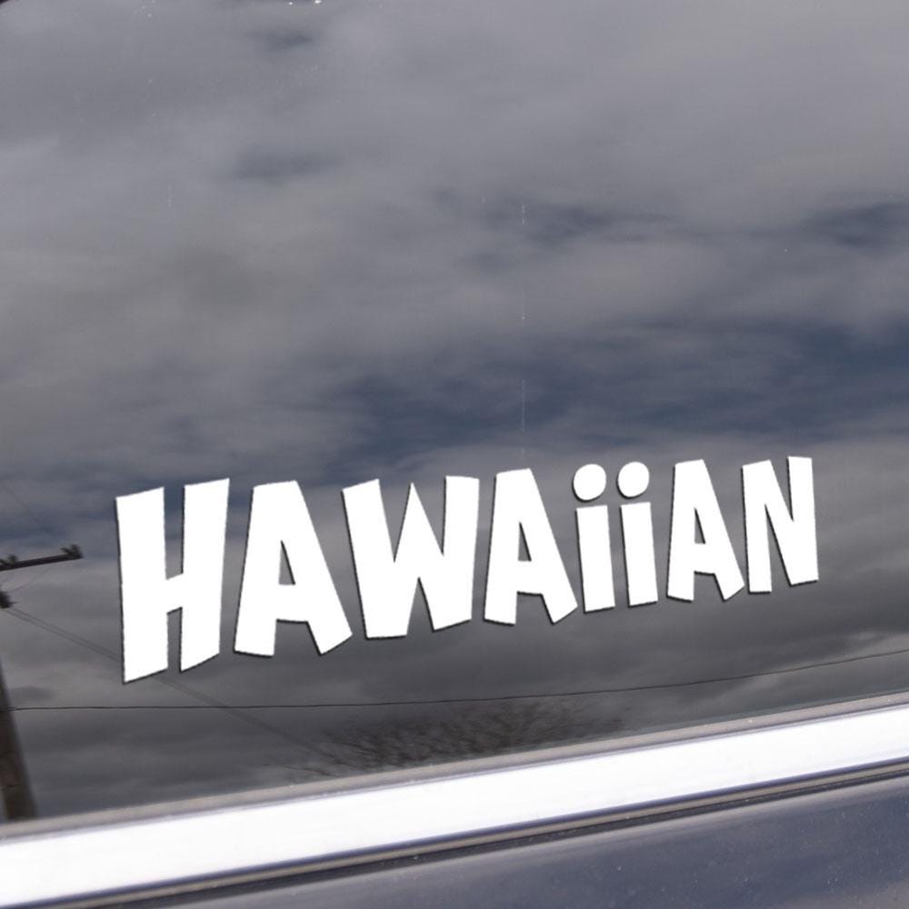 Hawaiian Decal Stickah
