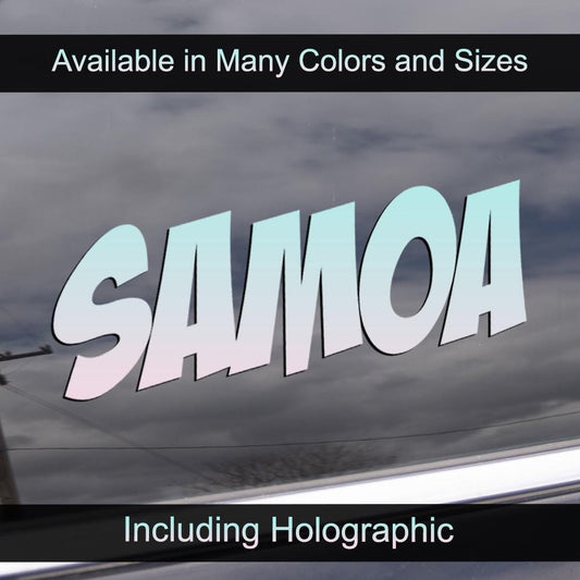 Samoa Decal