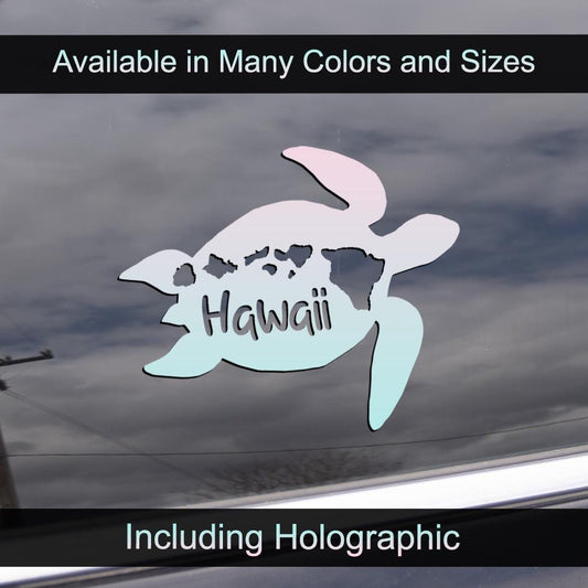 Hawaiian Honu Decal