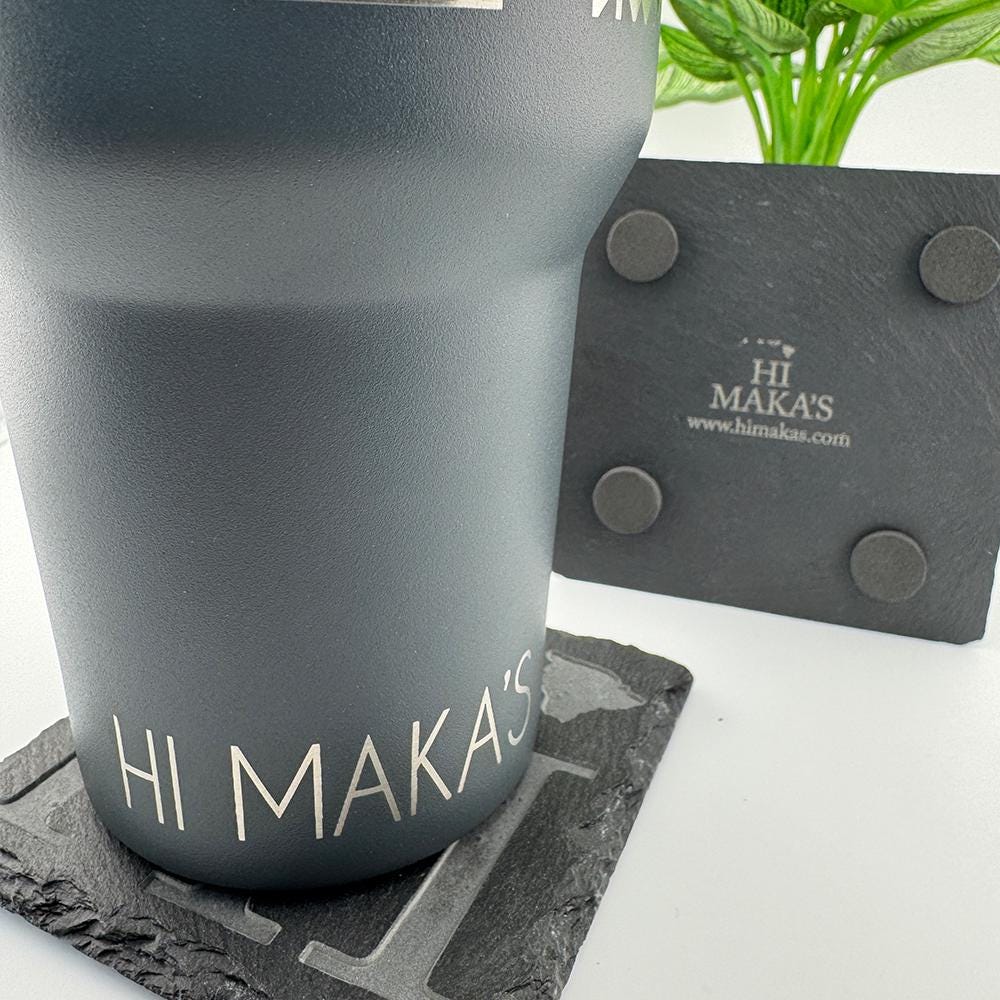 Hawaii Embossed Slate Coaster
