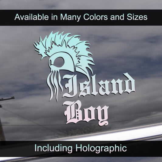 Island Boy Decal