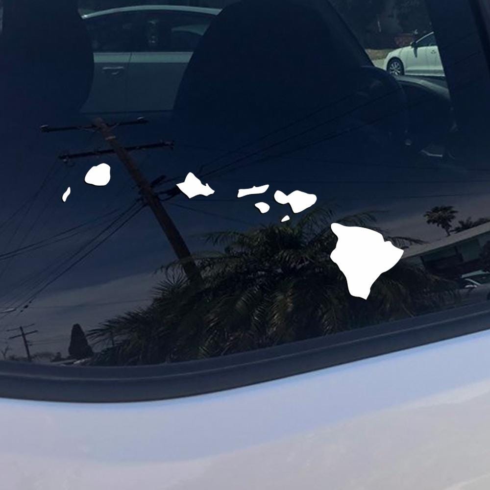 Hawaiian Islands Decal