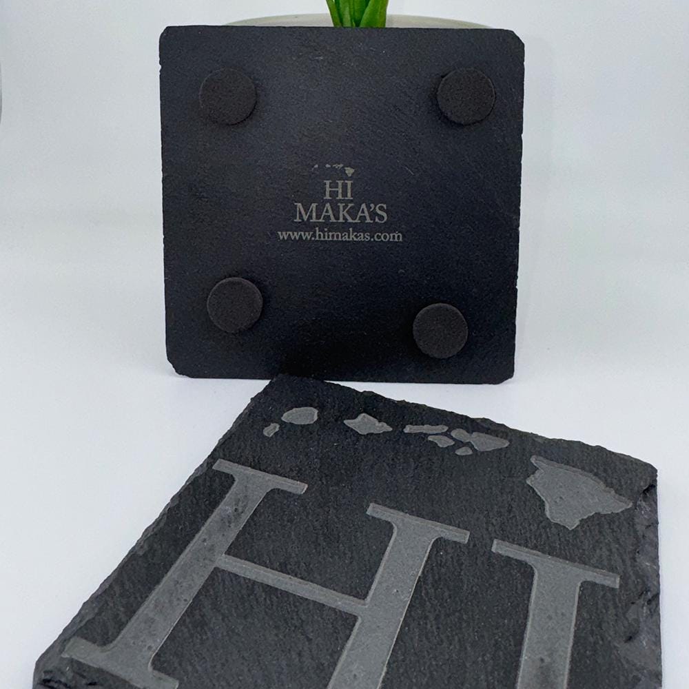 Hawaii Embossed Slate Coaster